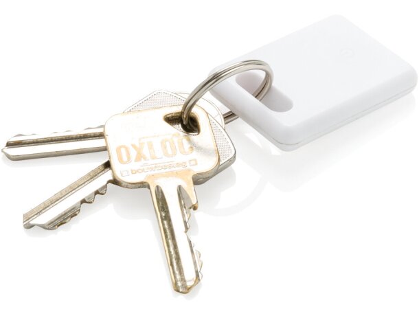 Llaveros originales con buscador inal&aacute;mbrico en pl&aacute;stico Blanco detalle 10