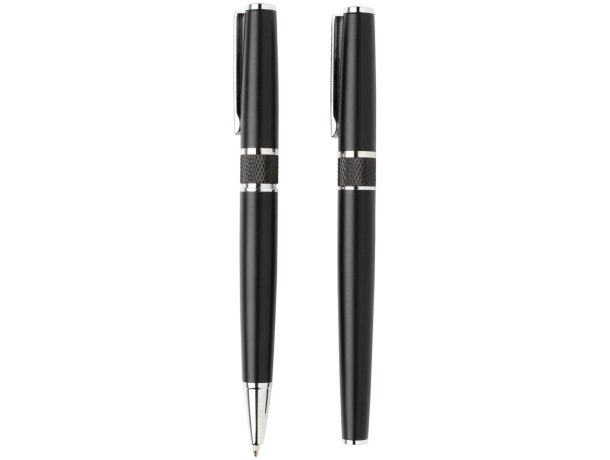 Set bolígrafos Swiss Peak deluxe Negro detalle 1