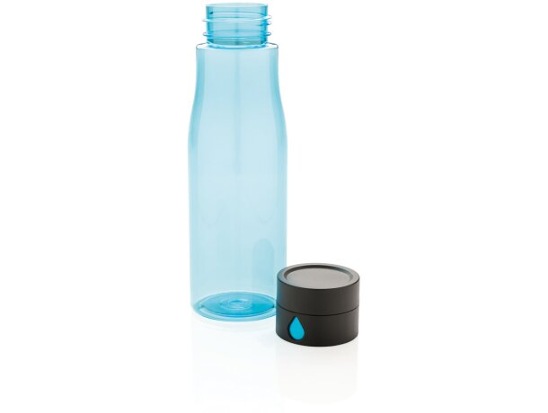 Botella tritan antigoteo de hidratación Aqua Azul detalle 11