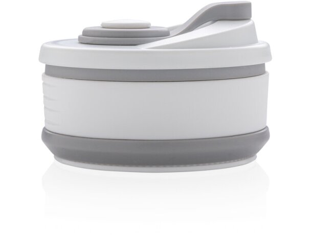 Tazas plegable de silicona Gris detalle 17