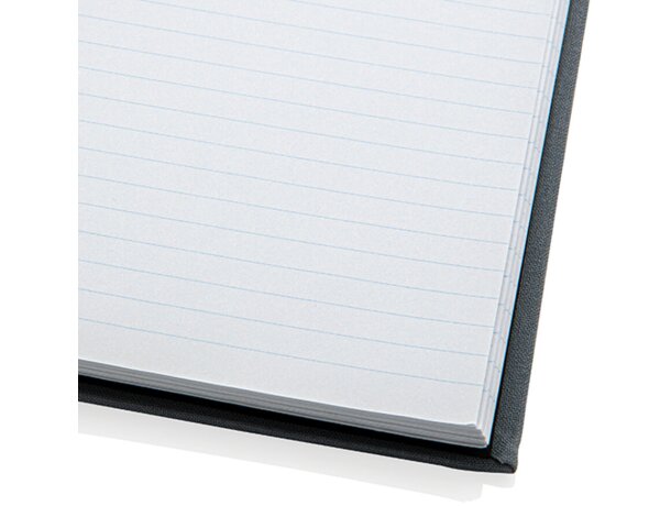 Libreta Deluxe 210x240mm Gris detalle 4