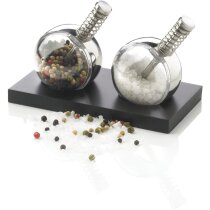 Set salero pimentero acero personalizada publicidad