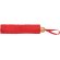 Paraguas Mini  RPET 190T de bambú 20.5 Rojo detalle 9