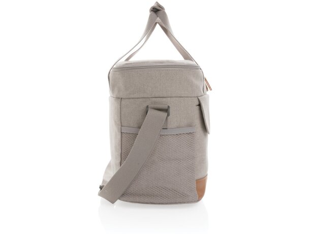 Bolsa termica publicitaria algodón reciclado Gris detalle 20