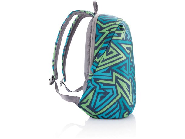 Mochila antirobo Bobby Soft Art Azul detalle 3