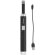 Encendedor USB Negro/gris detalle 3