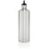 Botella de agua XL de aluminio con mosquetón Plata/negro detalle 10