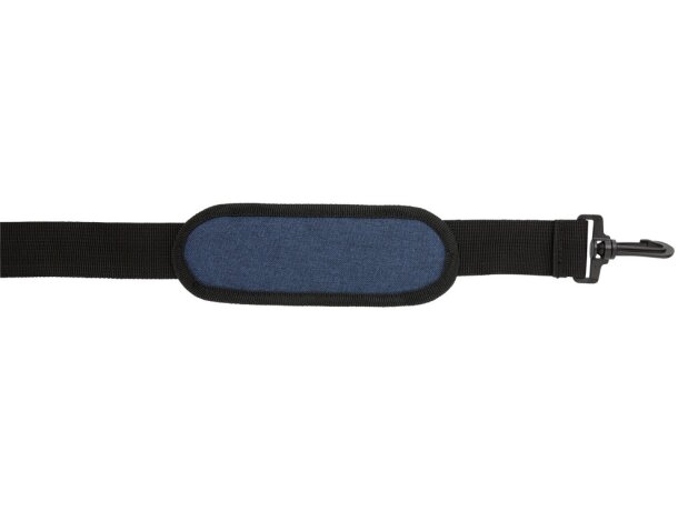 Bolsa maletín de poliéster para portátil de 15,6” Azul marino/negro detalle 9