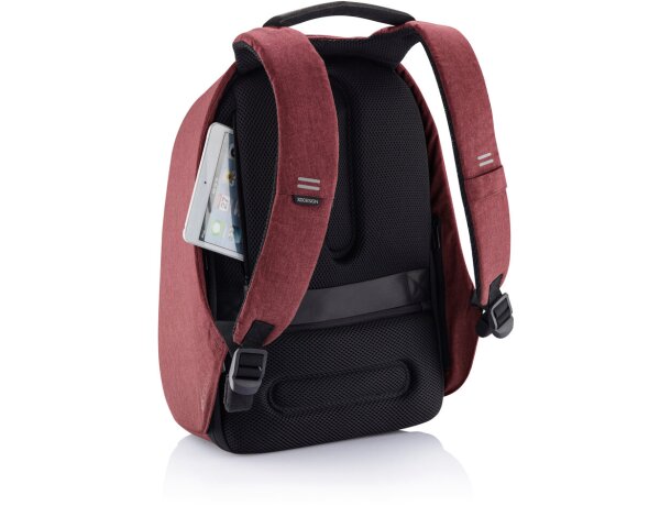 Bobby Hero Regular, mochila antirrobo Rojo cereza detalle 74