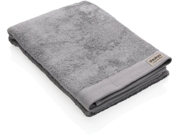 Toalla de baño Ukiyo Sakura AWARE ™ de 500 g/m2 70 x 140 cm Gris detalle 8