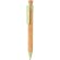Bolígrafo de bambú con clip de trigo Verde
