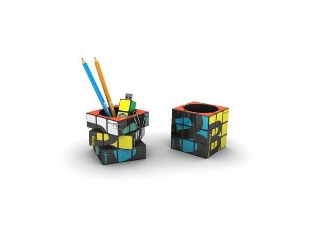 Lapicero con forma cubo de rubik personalizado personalizado