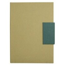 Libreta de cartón con bolígrafo personalizada Libreta de cartón con bolígrafo personalizada