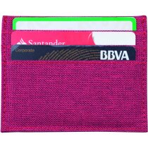 Tarjetero sencillo fabricado en tela de poliester personalizada Tarjetero sencillo fabricado en tela de poliester personalizada
