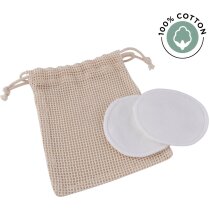 Set Liner discos desmaquillantes bambú algodón