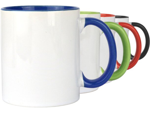 Taza para sublimación con asa de color para empresas