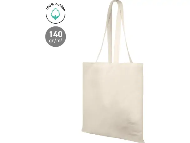 Bolsa algodón natural American 48x48 cm multifuncional