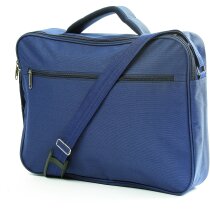 Bolsa de congresos con bandolera o asa barata azul Bolsa de congresos con bandolera o asa barata azul