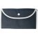 Bolsa plegable non woven Negro/blanco