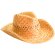 Sombrero ide paja natural personalizado