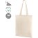 Tote bag personalizada algodón 135g beige natural asas largas sin color