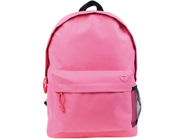 Mochila clásica con bolsillos con logo