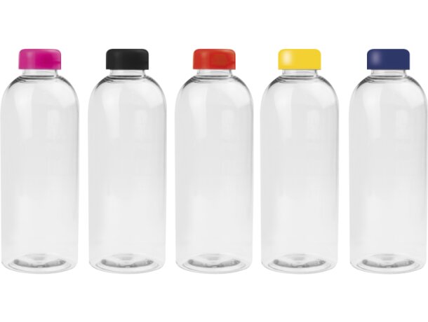 Botella plástico de colores personalizada