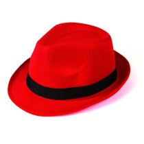 Sombrero Angie personalizado rojo