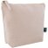 Neceser color natural de algodón fairtrade 280 g/m2 Clark detalle 2