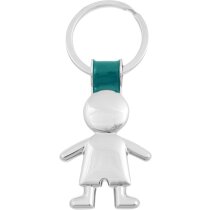 Llavero con forma de niños de metal