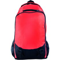 Mochila deportiva de nylon roja Mochila deportiva de nylon roja