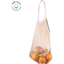 Bolsa de algodón French de regalo con red transpirable natural