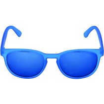 Gafas de sol de plástico varios colores personalizada azul Gafas de sol de plástico varios colores personalizada azul