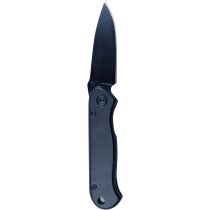 Navaja de acero de color negro personalizada Navaja de acero de color negro personalizada