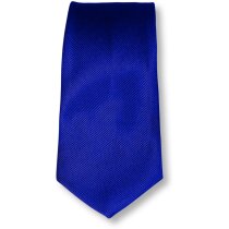 Corbata de poliester en colores personalizada azul Corbata de poliester en colores personalizada azul