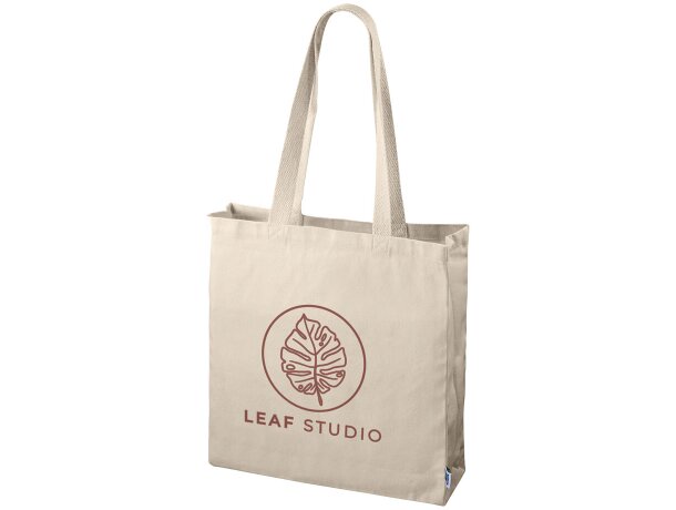 Bolsa fairtrade phelt con logo