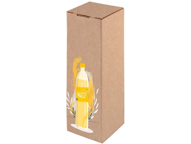 Caja automontable bottle merchandising