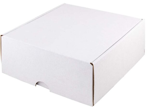 Caja automontable midi blanca barato