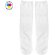 Calcetines largos unisex FIT poliéster blanco sin color