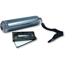 Linterna de aluminio con 9 bombillas led barata Linterna de aluminio con 9 bombillas led barata