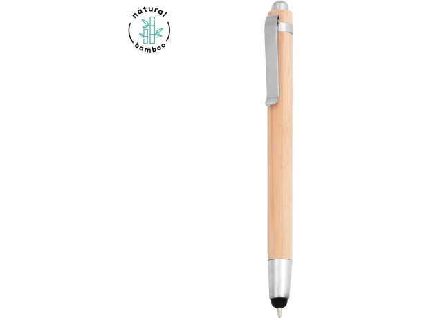 Bolígrafo en bambú para pantalla táctil barato