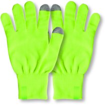Guantes con dedos táctiles amarillo Guantes con dedos táctiles amarillo