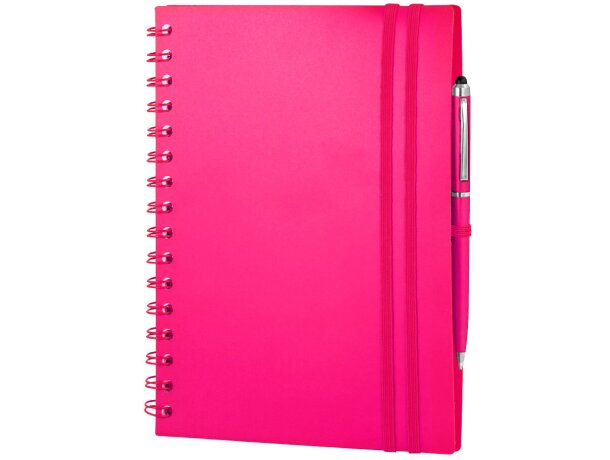 Libreta con tapas de polipropileno de colores personalizado