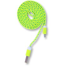 Cable para cargar de 1 metro personalizado amarillo Cable para cargar de 1 metro personalizado amarillo