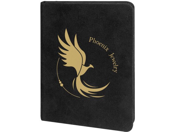 Libreta velvet con logo