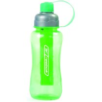 Botella transparente con enfriador 480 ml barata verde Botella transparente con enfriador 480 ml barata verde