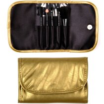 Set de brochas de maquillaje en estuche personalizado Set de brochas de maquillaje en estuche personalizado