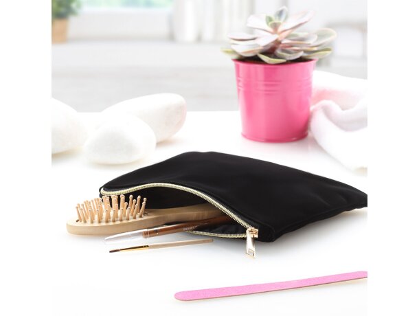 Neceser de terciopelo con tirador metálico Carpet detalle 3