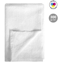 Toalla baño Caicos blanca sublimación 70x140 cm