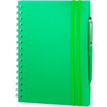 Libreta con tapas de polipropileno de colores personalizado Libreta con tapas de polipropileno de colores personalizado